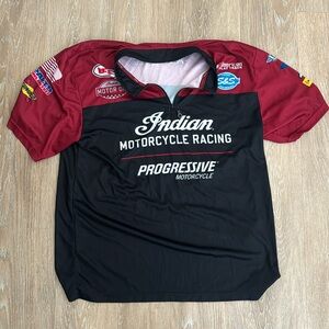 Indian Motorcycle Flat Track Racing Tee